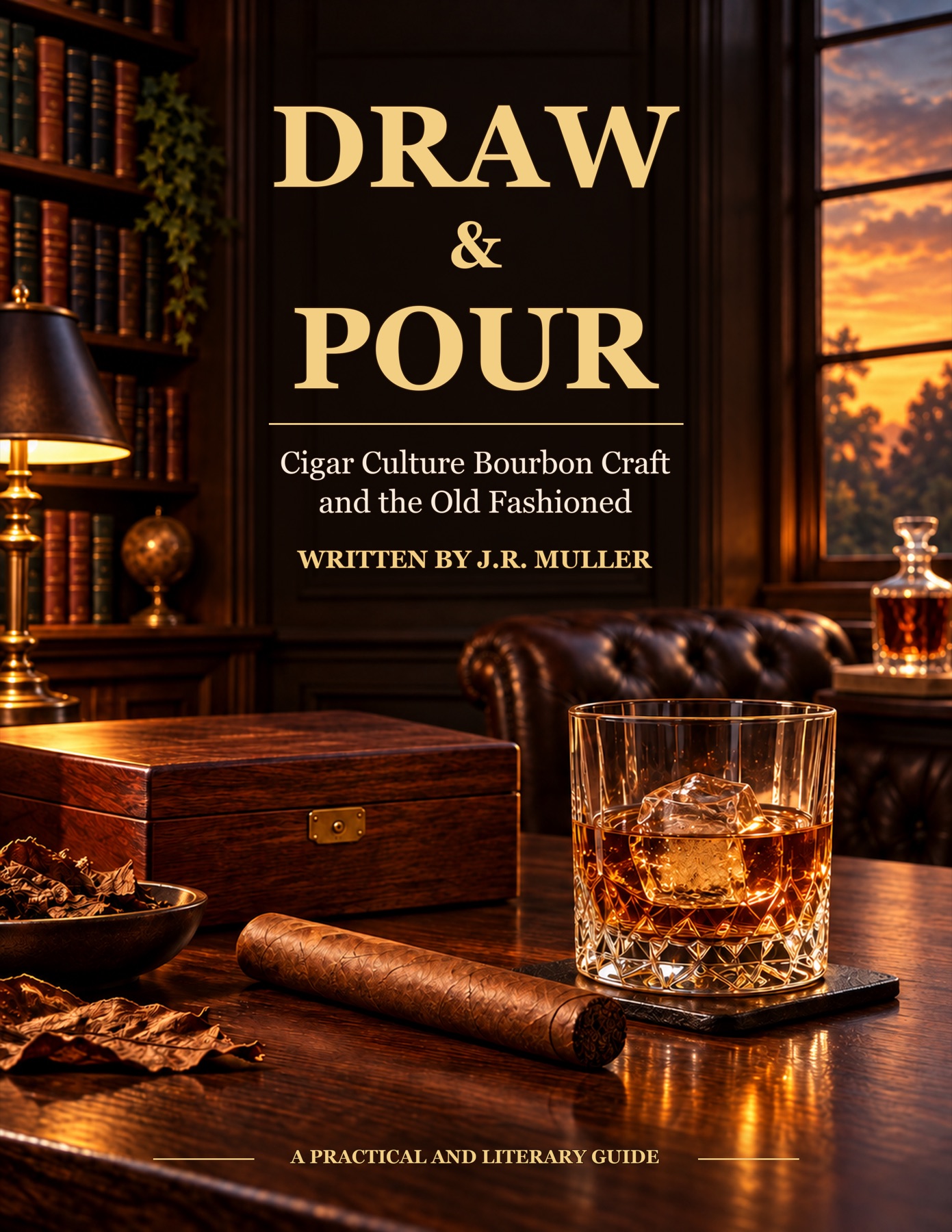 Draw and Pour book cover by J.R. Muller